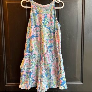 EUC Lily Pulitzer Shorts Romper
